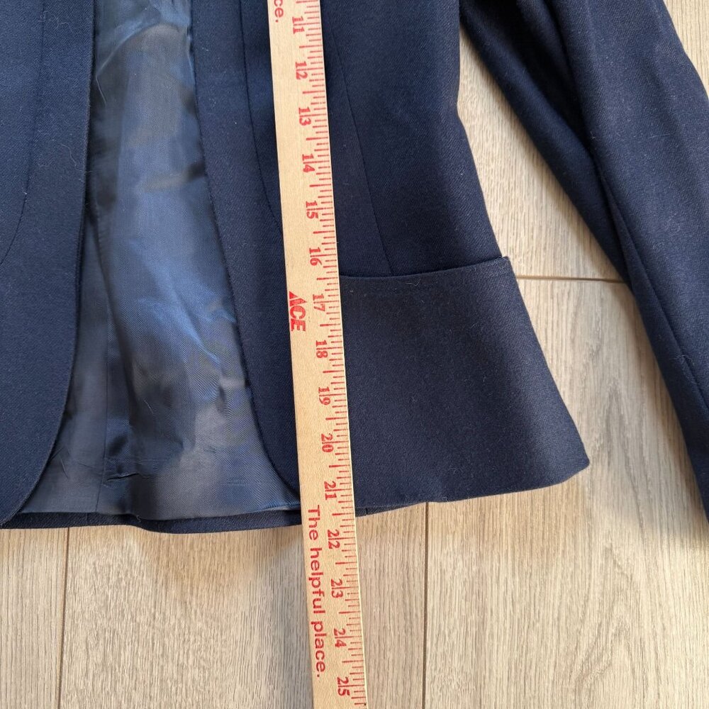 Luba 100% Wool Open Front Blazer Jacket Women's S… - image 8